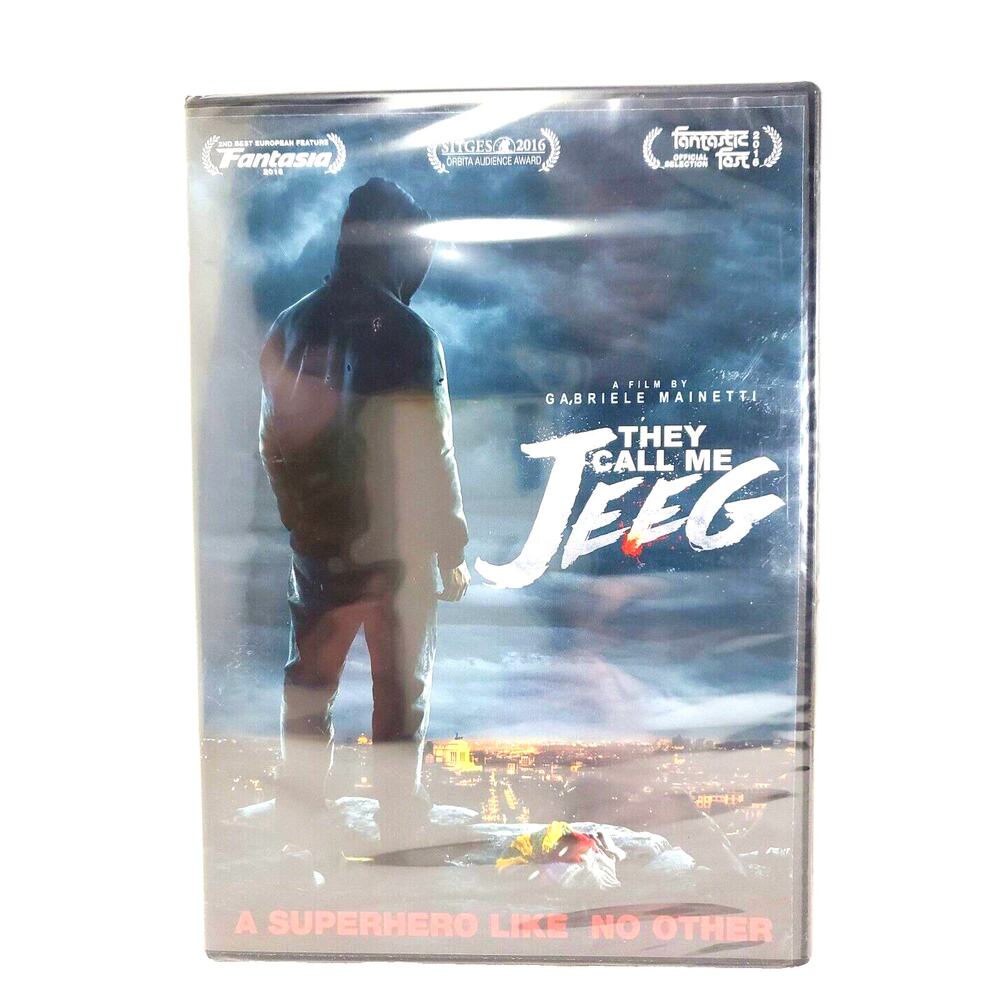 They Call Me Jeeg DVD 2016 Italian Superhero English Subtitles Sealed Movie